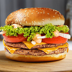 Двойной Джуси Бургер