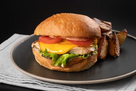 Бургер с курицей