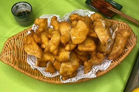 Куриное филе в сухарях