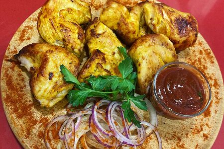 Шашлык из куриной грудки