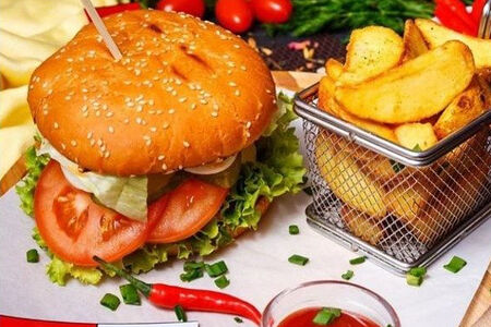 Гамбургер с говядиной