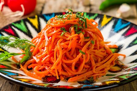 Морковь по-корейски