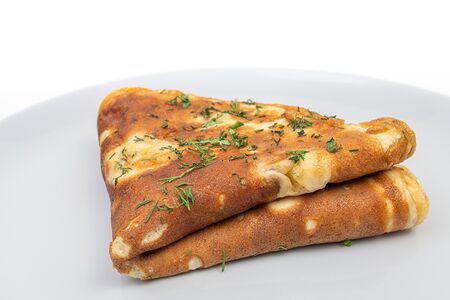 Омлет с паприкой и вялеными томатами