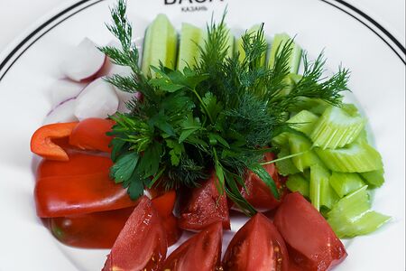 Овощная тарелка