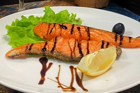 Лосось на гриле