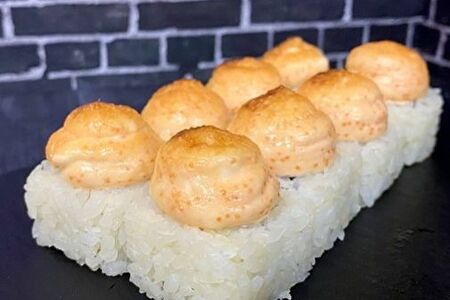 Запеченная Лава с лососем