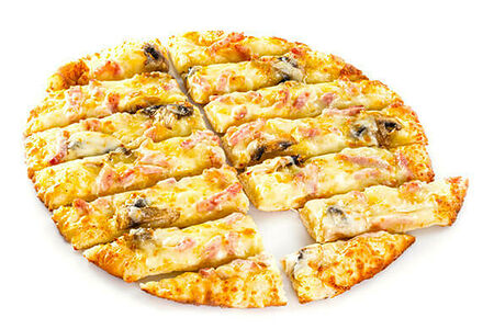 Сырныe Палочки с ветчиной и грибами