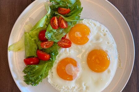 Яичница глазунья