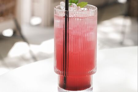 Лимонад малина-личи 