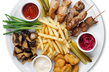 Мясная тарелка