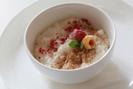 Каша рисовая с корицей