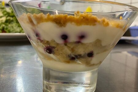 Творожный десерт