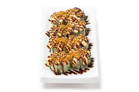 Ролл Темпура с лососем