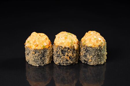 Малый жареный с шапкой