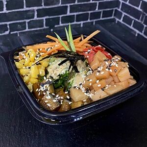 Поке с лососем