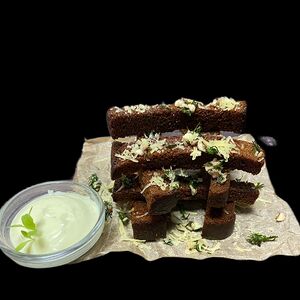 Гренки чесночные