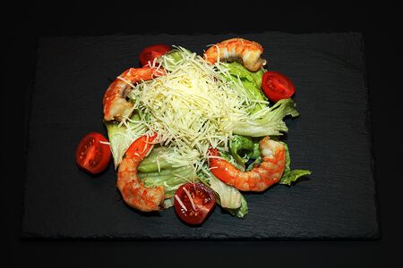 Цезарь с креветками