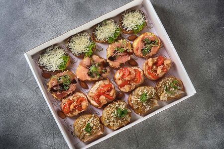 Gusto Коллекция закусок на багете