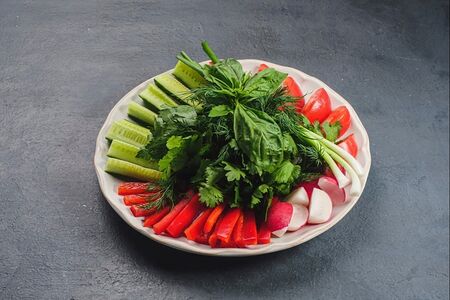 Свежие овощи