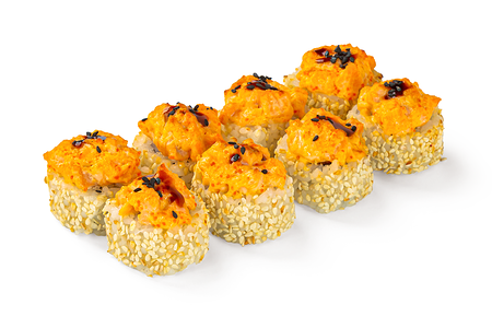 Запеченный с лососем