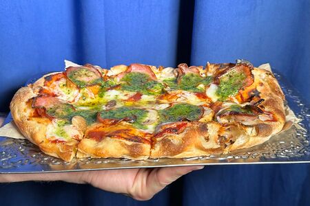 Бекон + шампиньоны 