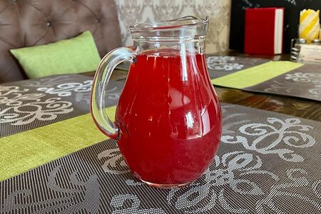 Морс клюквенный