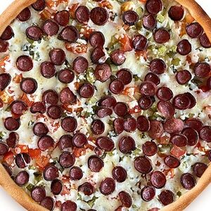 Пицца Реала с соусом барбекю