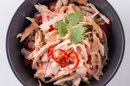 Салат с курицей