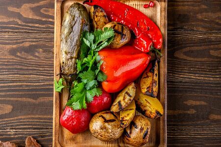 Баклажаны гриль