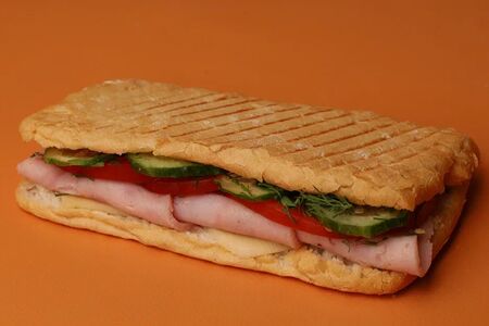 Панини с ветчиной