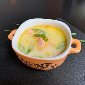 Уха из лосося по-фински