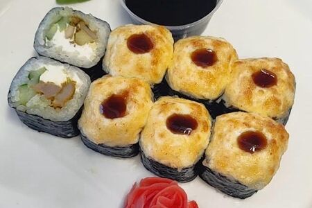 Запеченный с курочкой