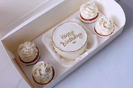 Набор Happy birthday с золотом