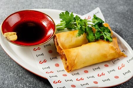 Спринг-роллы с овощами