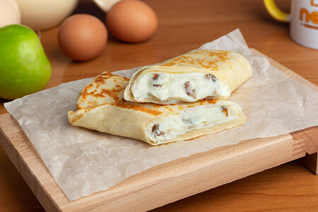 Творог с изюмом