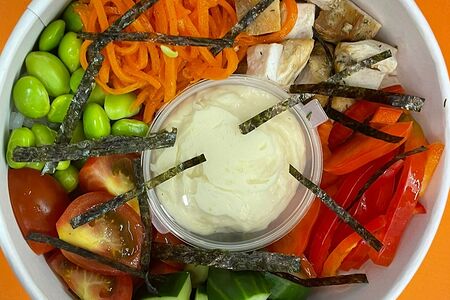 Поке с курочкой 