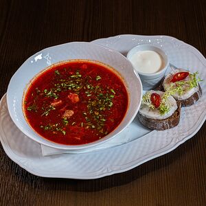 Борщ с говядиной