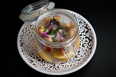 Сельдь атлантическая с картофелем