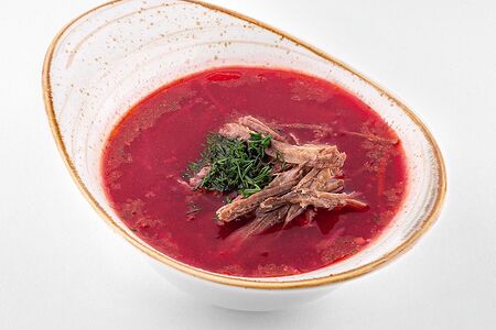 Борщ с фермерской говядиной