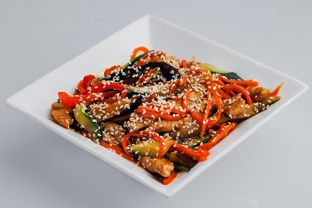 Индейка с овощами по-восточному