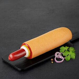 Французский хот-дог с Бергсалями колбаской