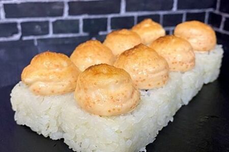 Запеченная Лава с креветкой