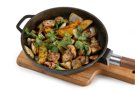 Жаркое с курицей