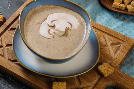 Крем-суп из грибов