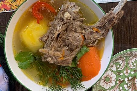 Шурпа с говядиной