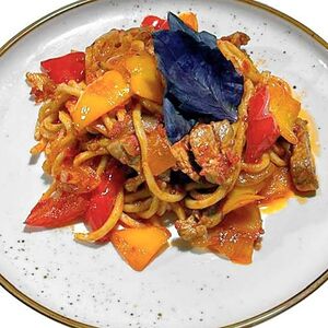 Жареный лагман