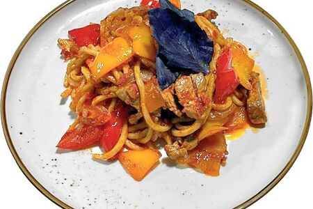 Жареный лагман