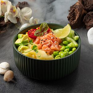 Поке с лососем