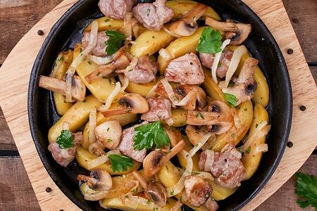 Жарёха со свининой