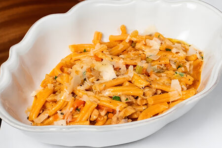 Казаречче, рагу из кролика и демиглас